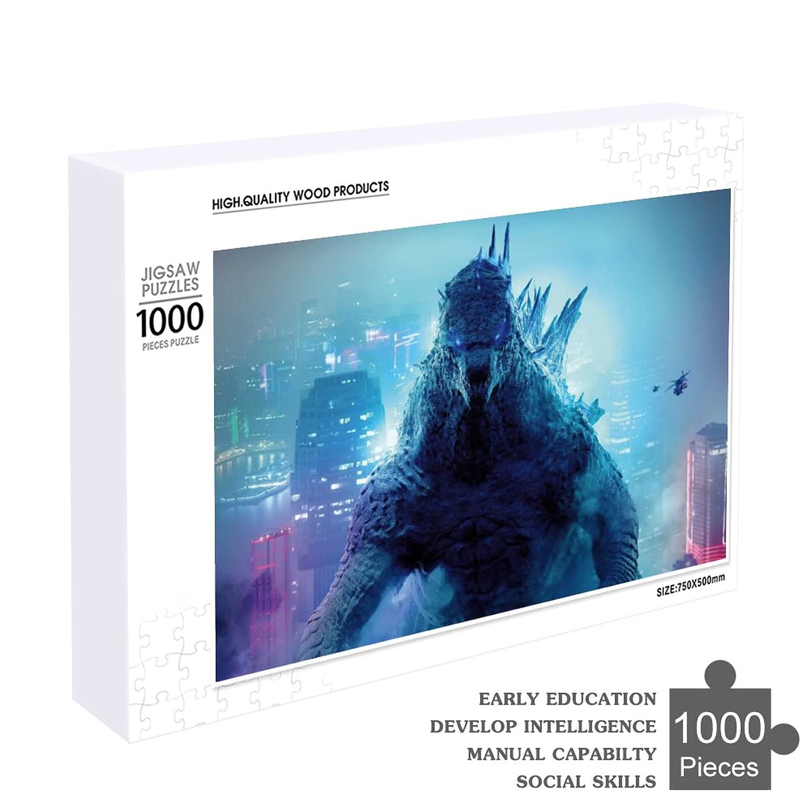【新品】ゴジラ 1000PCS ジグソーパズルパズル Amazon.co.jp: ゴジラ ジグソーパズル 500/1000ピース アニメ