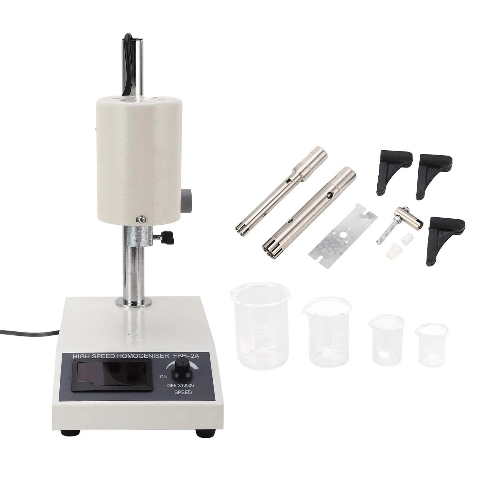 Homogenizator, Homogenizator laboratoryjny 185 W 5-1000 ml 3 minuty regulowany homogenizator dyspersyjny 8000-22000 obr./min do testów
