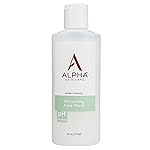 Alpha Skin Care Refreshing Face Wash, Gentle Soap-Free Formula, Citric AHA, Cleanses, Purifies, Tones & Restores pH, All Skin Types, Removes Make-Up & Oil, Anti-Aging Ingredients, 6 Oz, Pack of 2