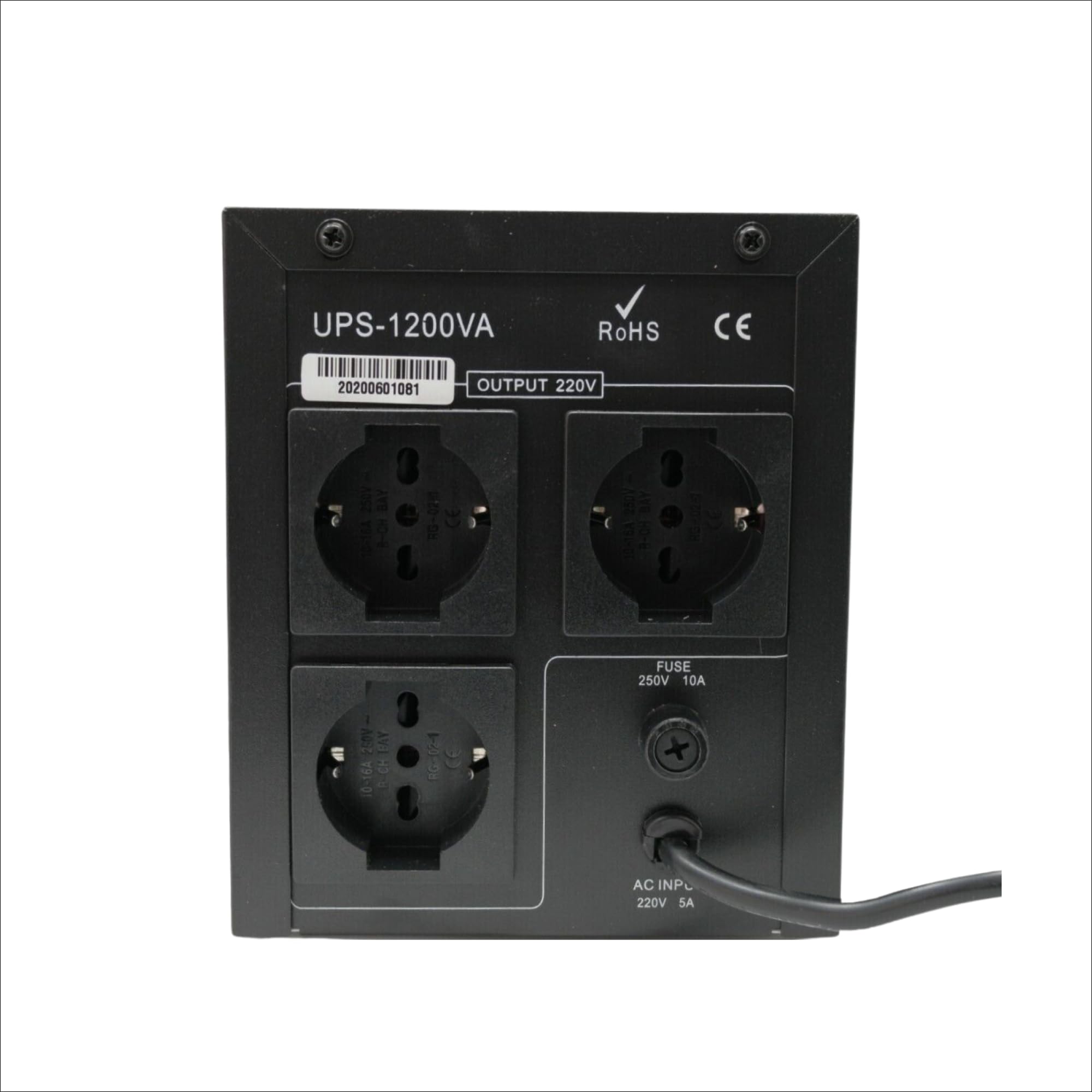 Gruppo di Continuità Ups TECNO® 1200VA 700W 3 Uscite Tripolare e Schuko