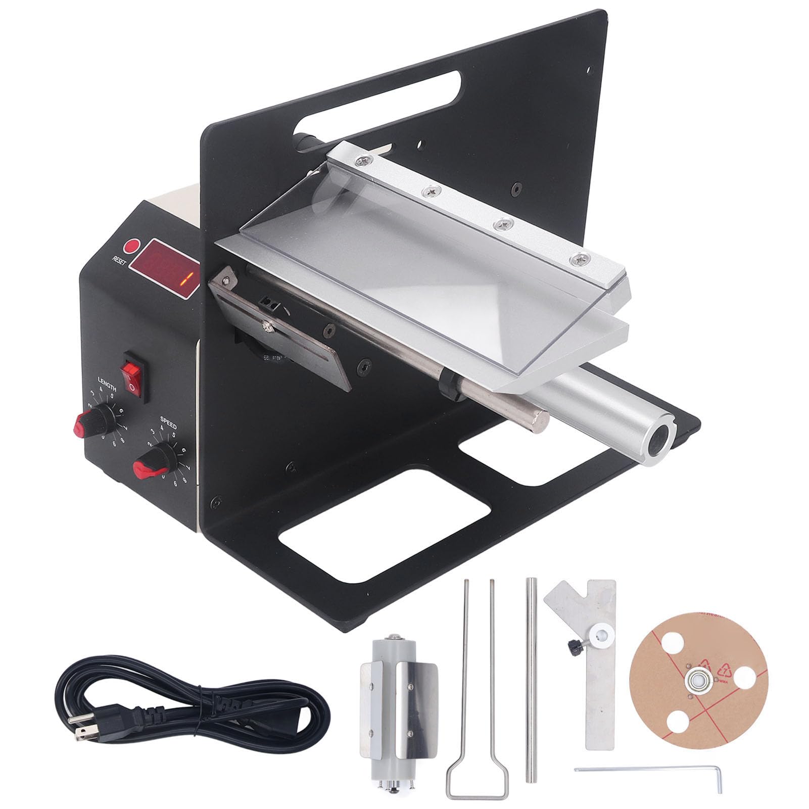 Automatic Label Dispenser Electronic Control, Wide Application Range Versatile Label Types, Effortless for Clean, Undamaged Labels (US Plug 110VAC)