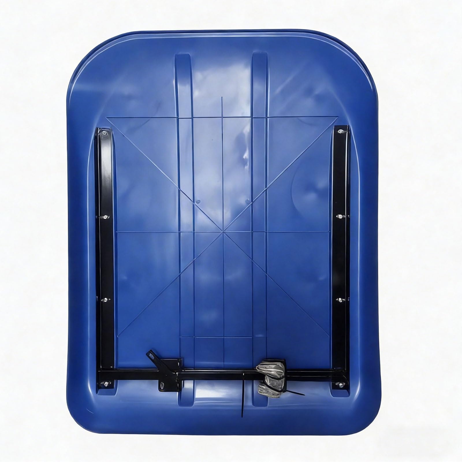 Parasole universale per trattore, montaggio semplice, montaggio con bulloni, materiale PVC, telaio interno in acciaio, 120 x 135 cm