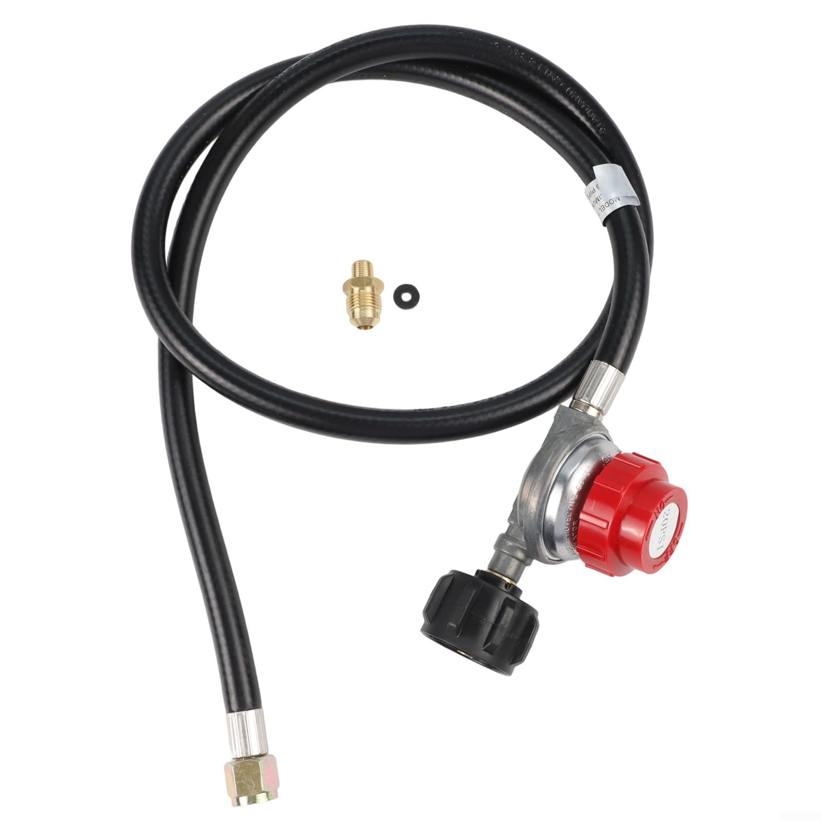 Regulator wysokociśnieniowy propan, regulowany 0-20 psi, wąż 4 ft