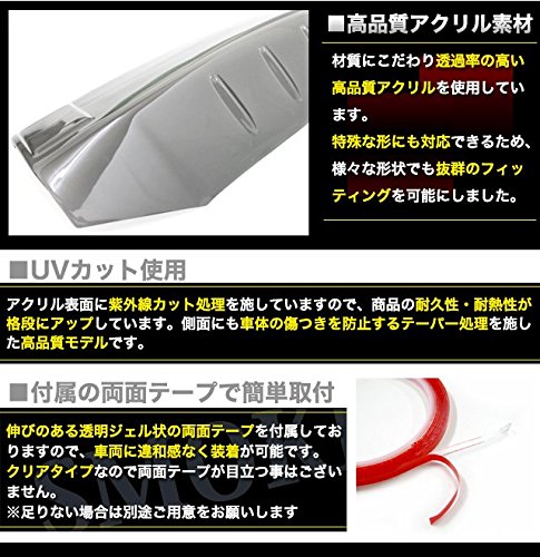 Amazon | ヴォクシー 80 系 VOXY80 テールランプカバー ブラック
