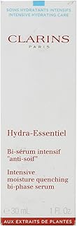 مستحضر هايدرا اسينشال ثنائي سيروم مكثف مضاد للتخشن، 30 مل، من كلارنس، لنوع البشرة كل الأنواعة، للجنسين، 30.0 ملليلتر