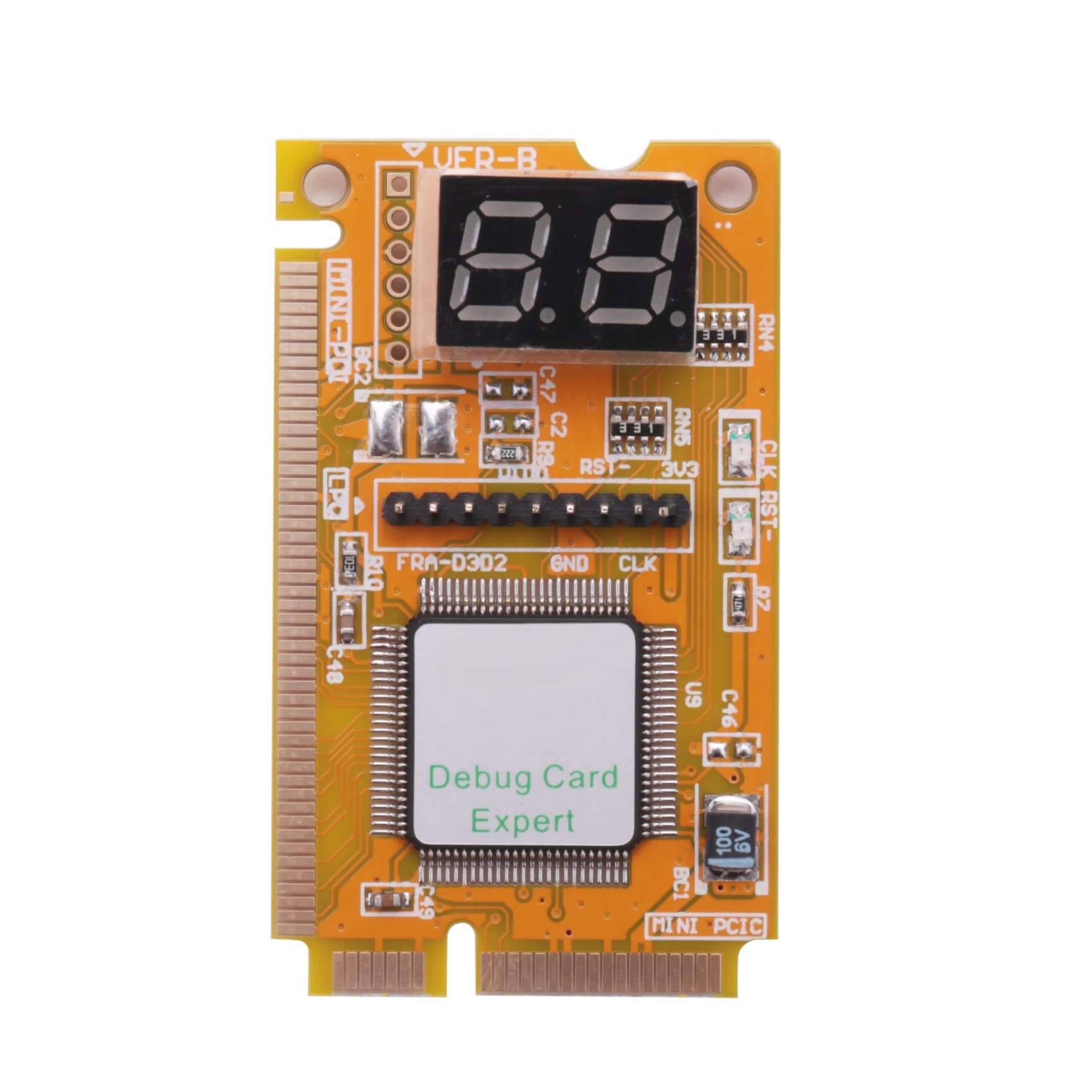 Geuxe Notebook Diagnostic Card 2-Digit PCI/PCI-E LPC Post Analyzer Tester