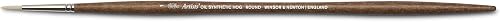 & Newton Artists Pinceau Synthetique Huile Rond Taille 1 Winsor