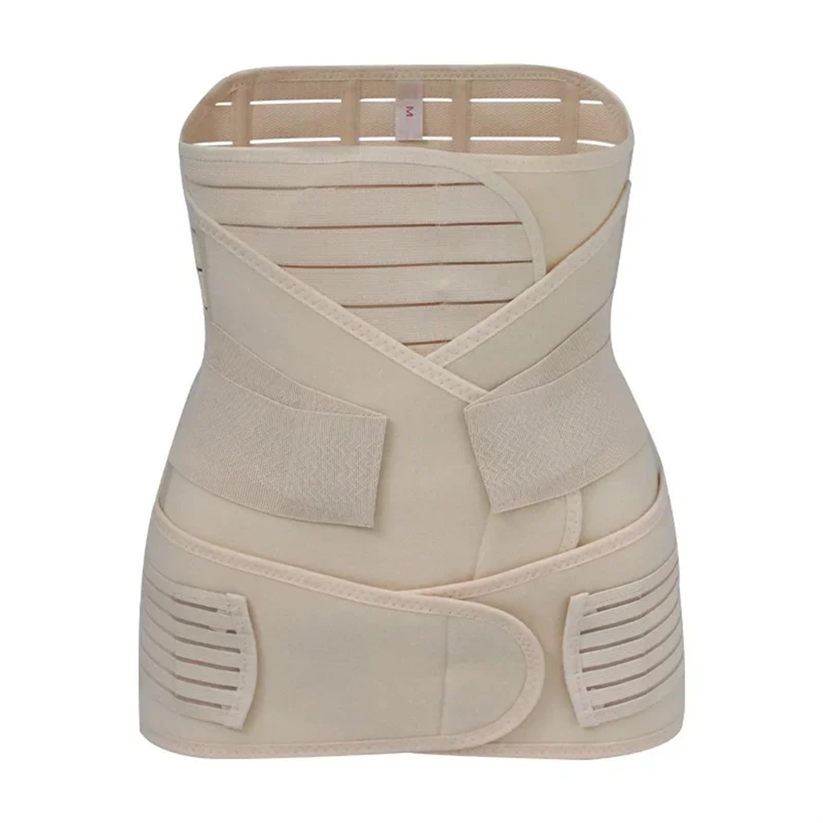 Soutien de grossesse beige XXL pour calmer les douleurs lombaires de maternité