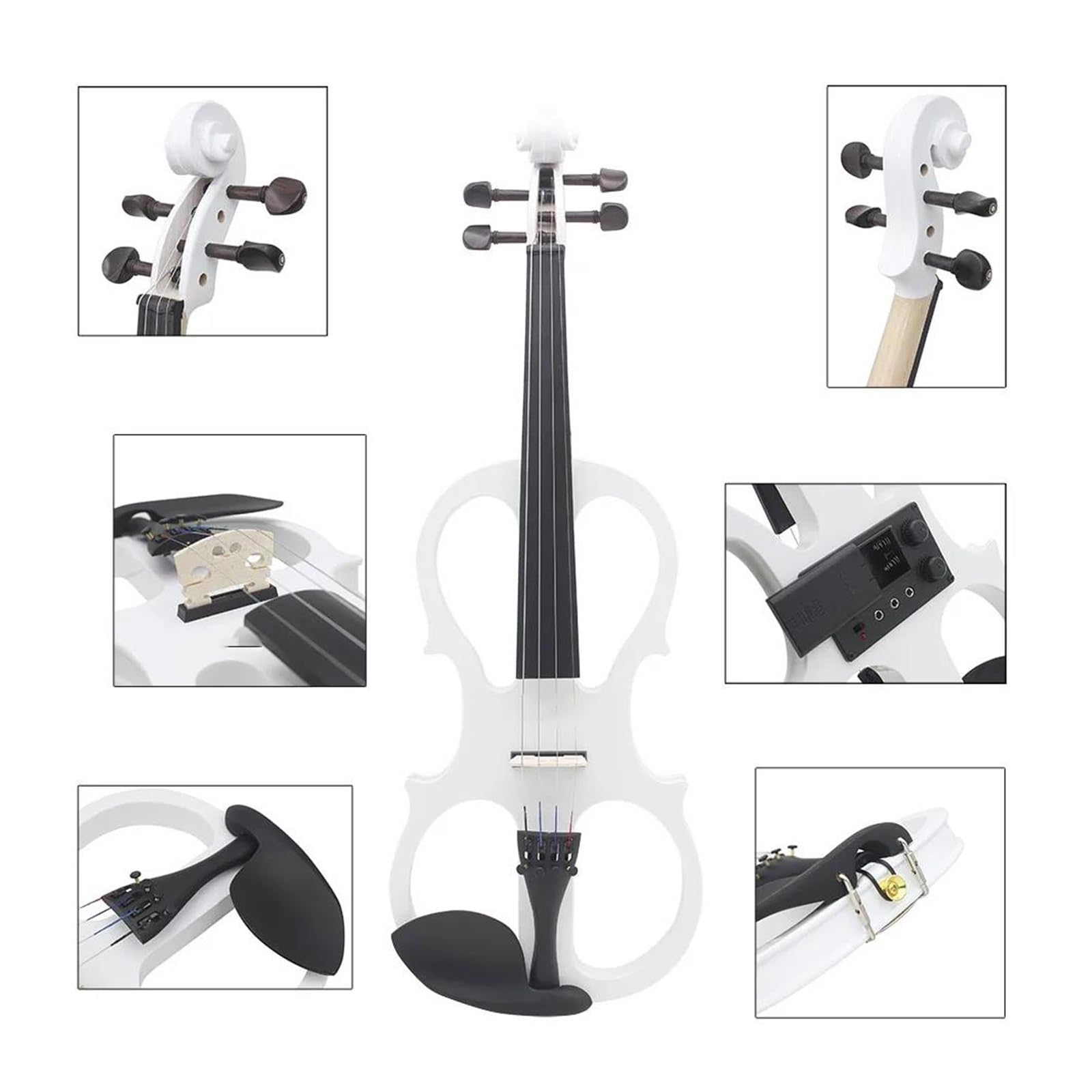Amazon.co.jp: バイオリン 楽器 4/4エレクトリックバイオリンに適用