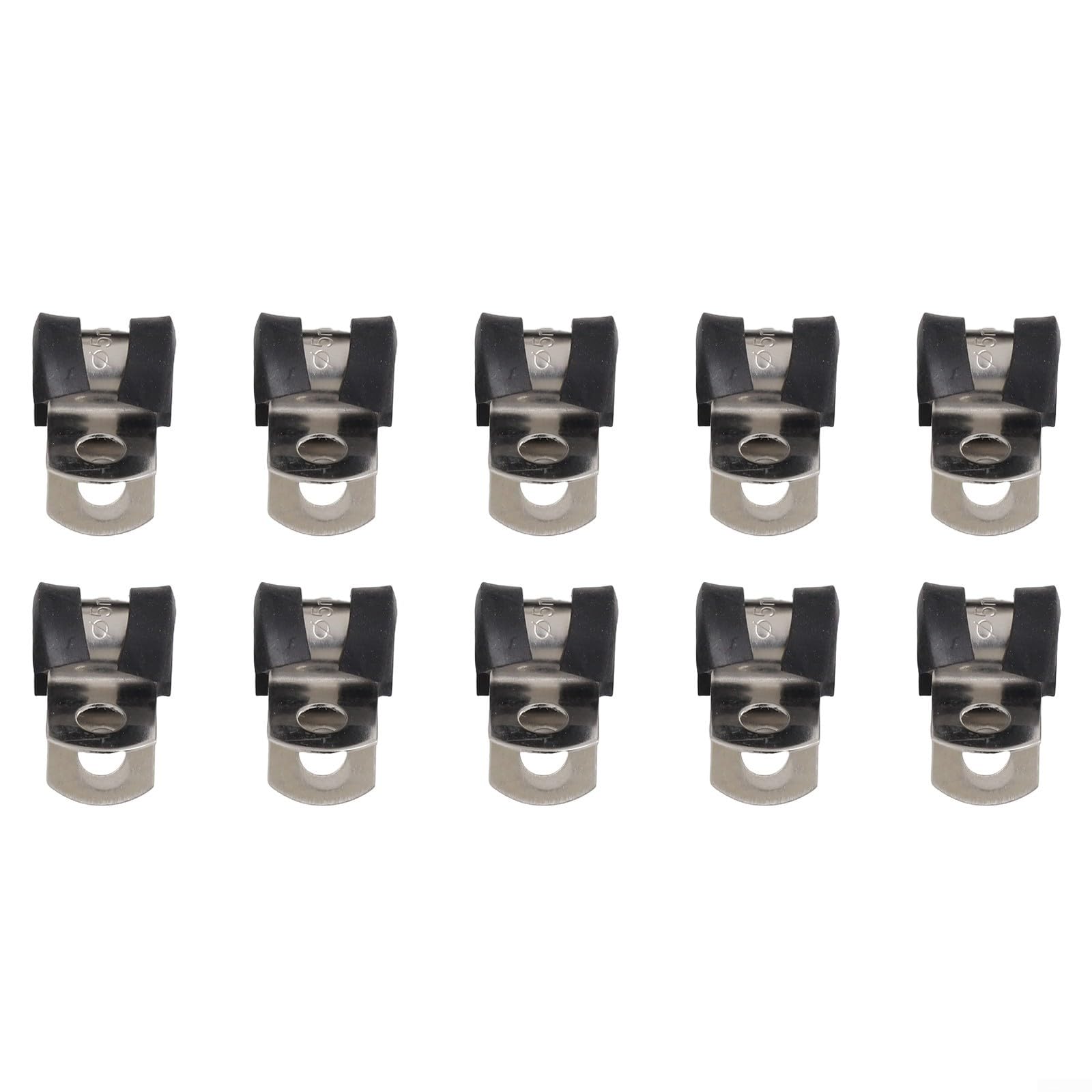 52Pcs U-Stijl Clips Rubber Bekleed Slang Kabel Pij... - Grandado