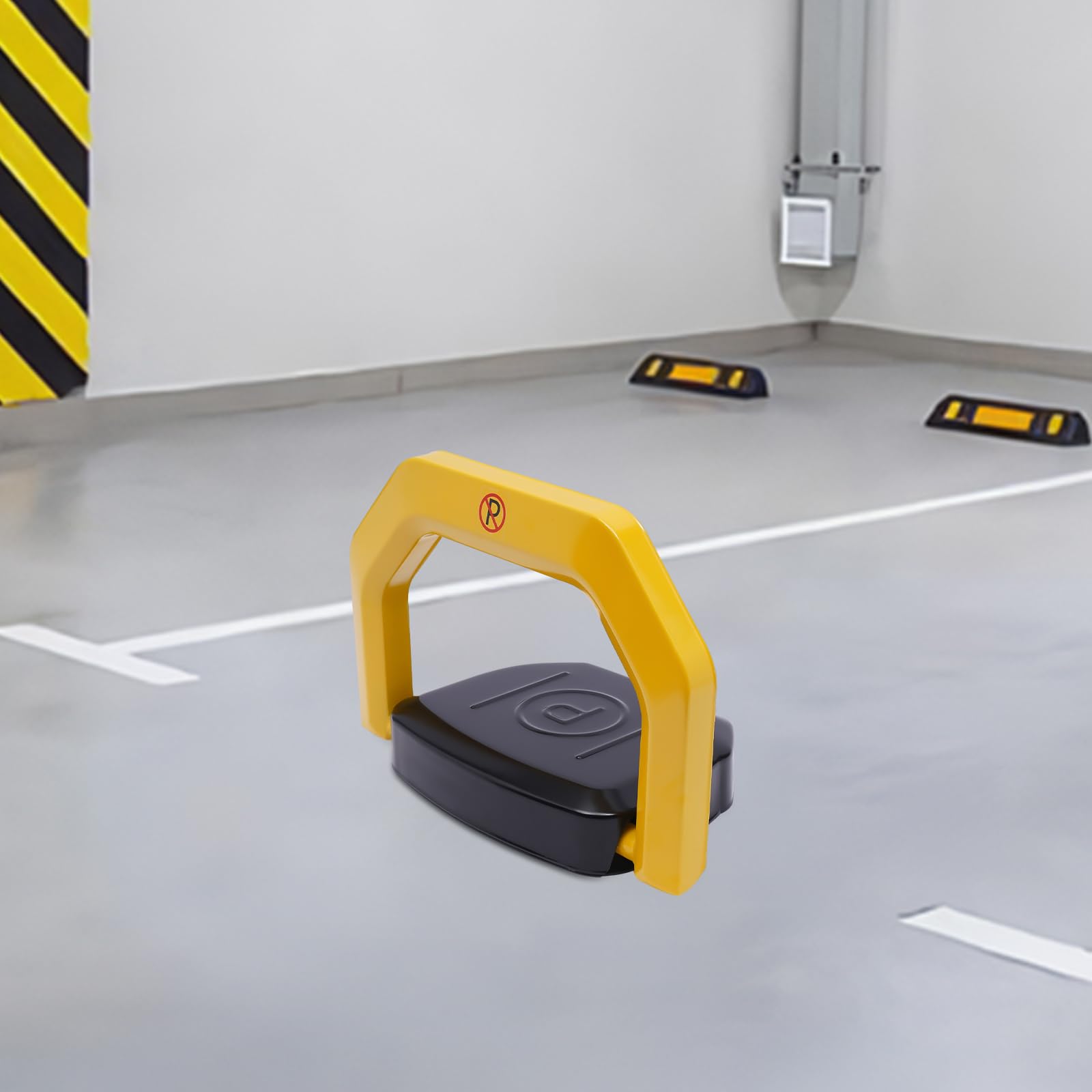 Barrière de parking automatique avec 2 télécommandes pour tous les types de places de stationnement et d'emplacements