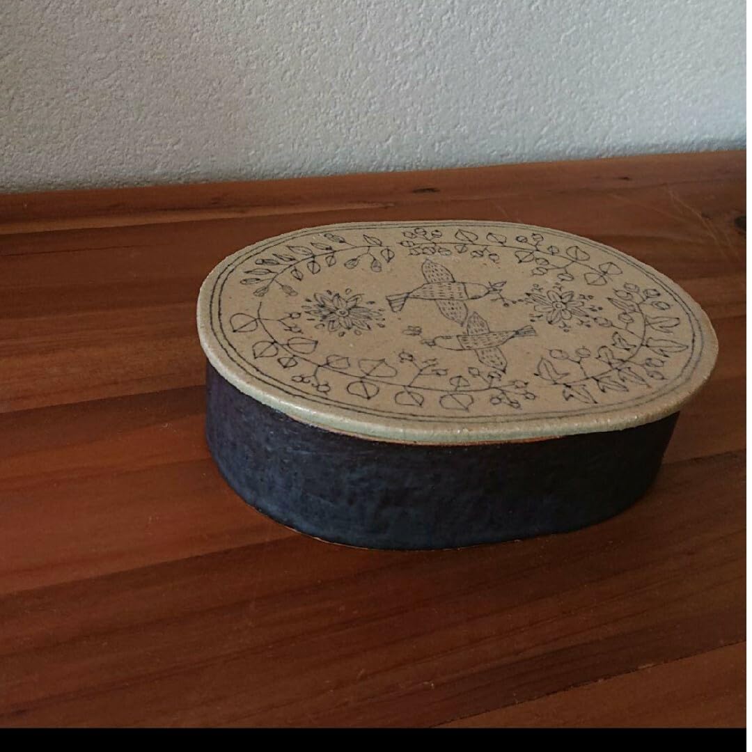 Amazon.co.jp: 最終価格大野素子さん…陶箱 お重 : ホーム＆キッチン 