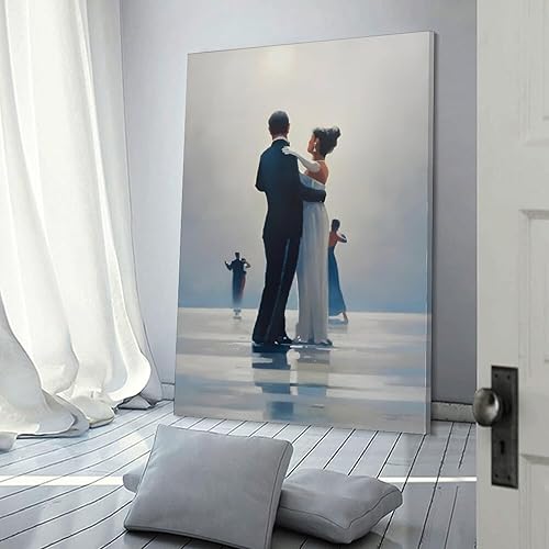 Miniatura 3 de Jack Vettriano Dance Me to The End of Love por Jack Vettriano - Póster de amor romántico elegante, para regalo, póster de pintura en lienzo