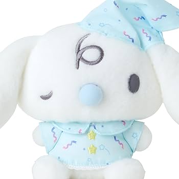 希少 シナモン ねむい マスコット ぬいぐるみ レア 希少 サンリオ シナモロール シナモン マイクラ風 ぬいぐるみ