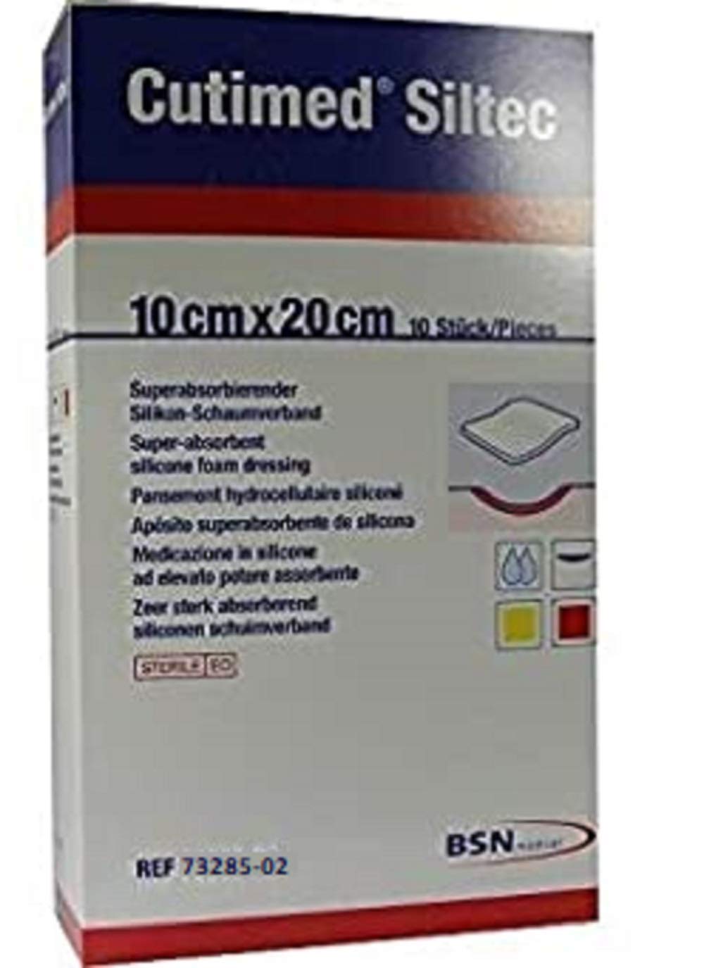 BSN MedicalCUTIMED SILTEC Foam Dressing with Silicone Layer