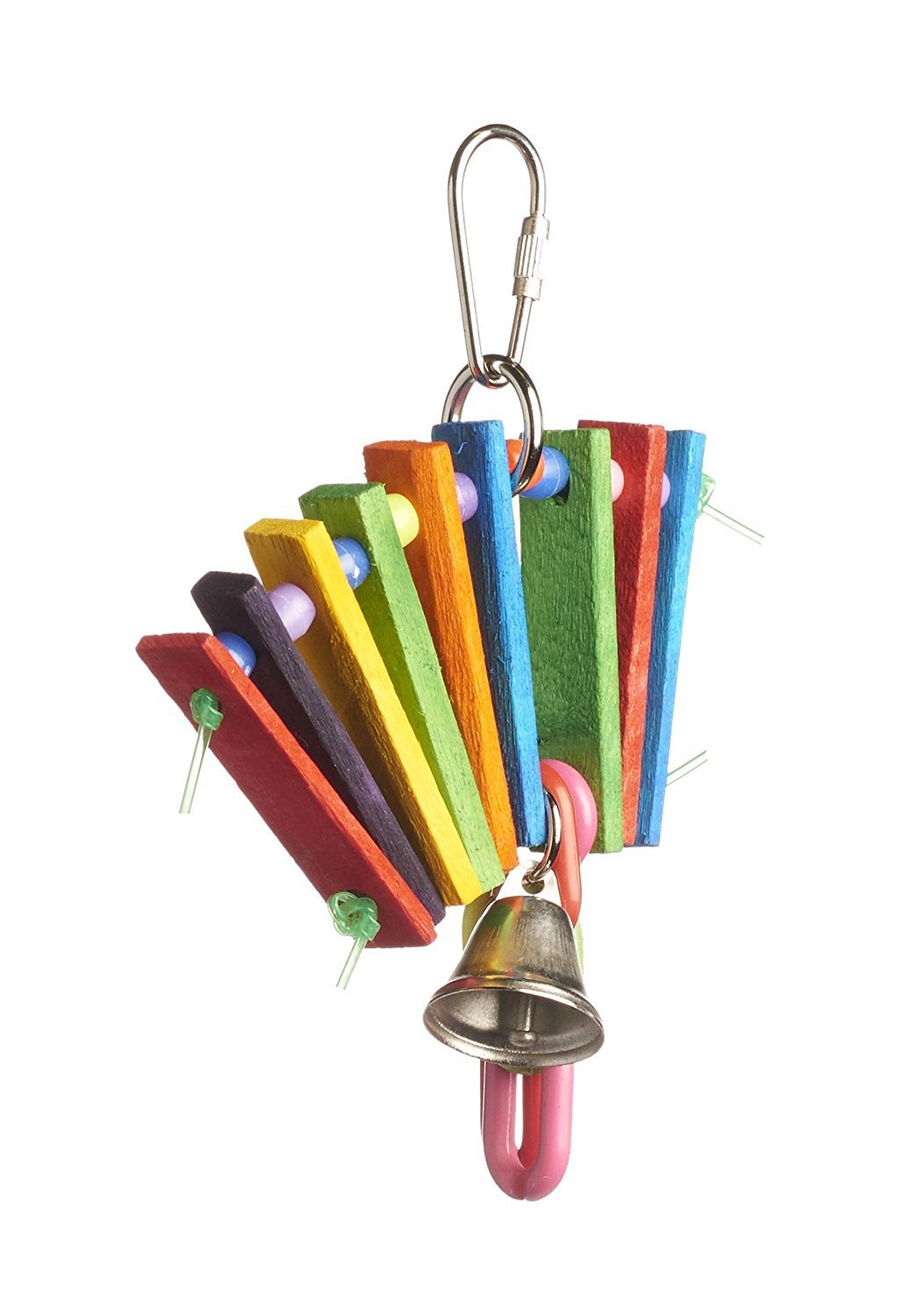 PETS EMPIRE Bodacious Bites Accordion Bird Toy, Multicolor (B01NCYPMLC) Amazon Price History, Amazon Price Tracker