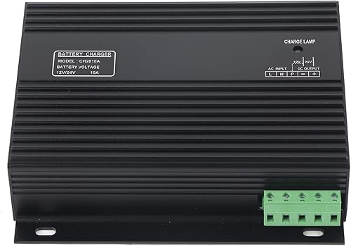 Miniatura 2 de Cargador de batería Genset, CH2810 12V/24V 10A Generator Genset Cargador de batería inteligente, cargadores de batería de herramientas inalámbricas