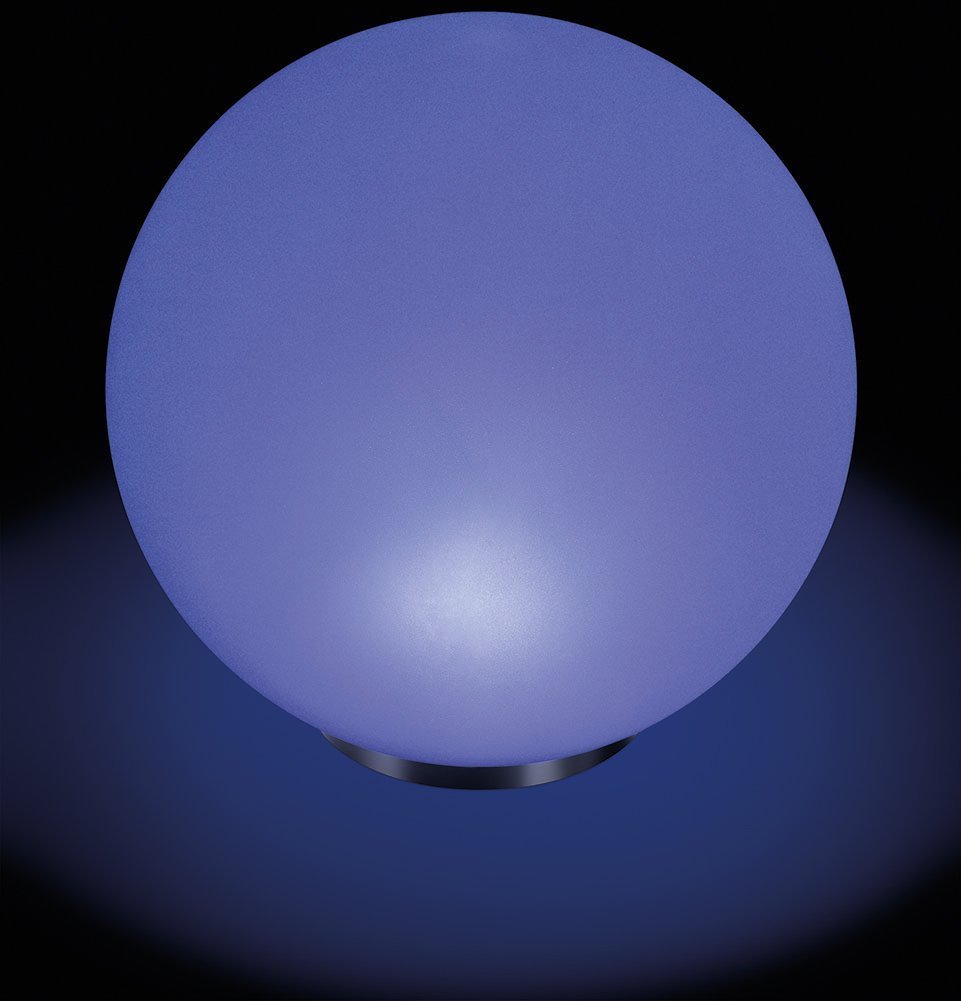 Sfera luminosa solare da 40 cm, 7 colori chiari a luce continua o alternata, 8 oredi durata della lampada solare Esotec 102611
