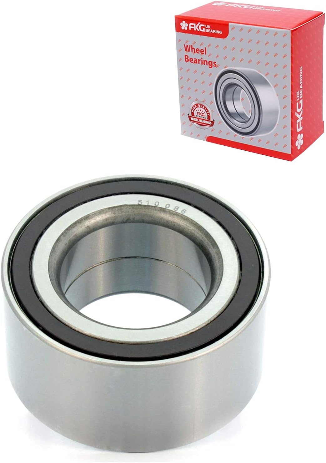 FKG 510086 Front Wheel Bearing for 2014-2017 Acura MDX, 2007-2017 Acura RDX, 2014-2017 Acura RLX, 2007-2016 Honda CR-V, 2005-2010 Honda Odyssey