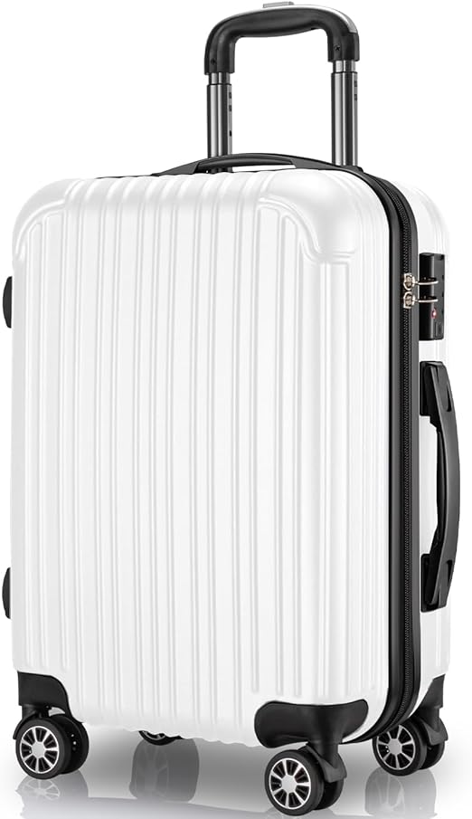 VARNIC スーツケース M 65L 拡張可能 ホワイト VARNIC スーツケース M 65L 拡張可能 ホワイト Amazon.co.jp