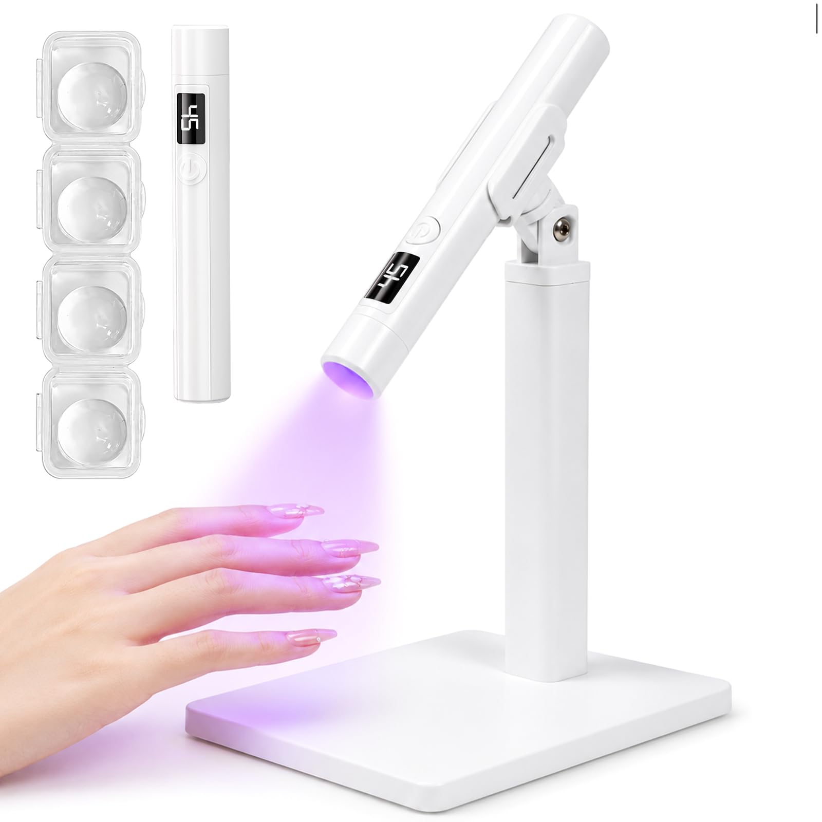 Amazon | UYTON ジェルネイル ライト【LED & UV ネイルライト・ペン型