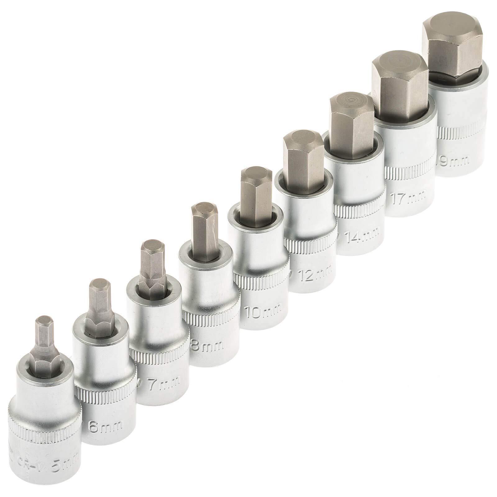 SATRA S-SH3012 Satz Bits Innensechskant Antrieb 12,5mm (1/2") 30 teilig