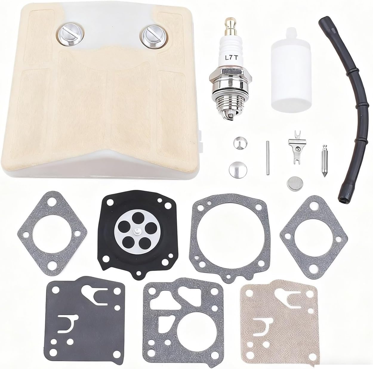 Air Fuel Filter Line Spark Plug Fit for 61 66 266