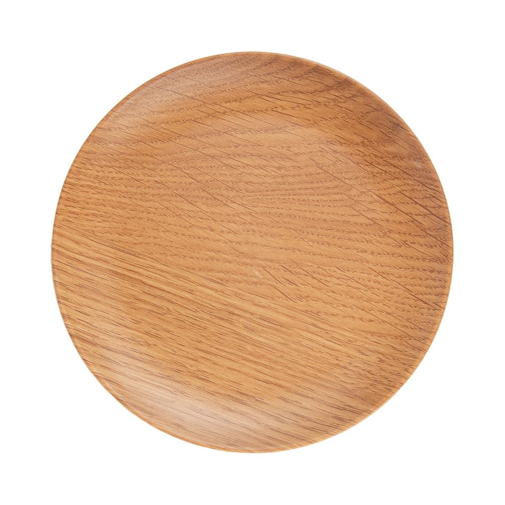 Garcia de Pou 12 unità - Piatti piani Ø 15,3 x 1,5 cm Simile Legno Melamina