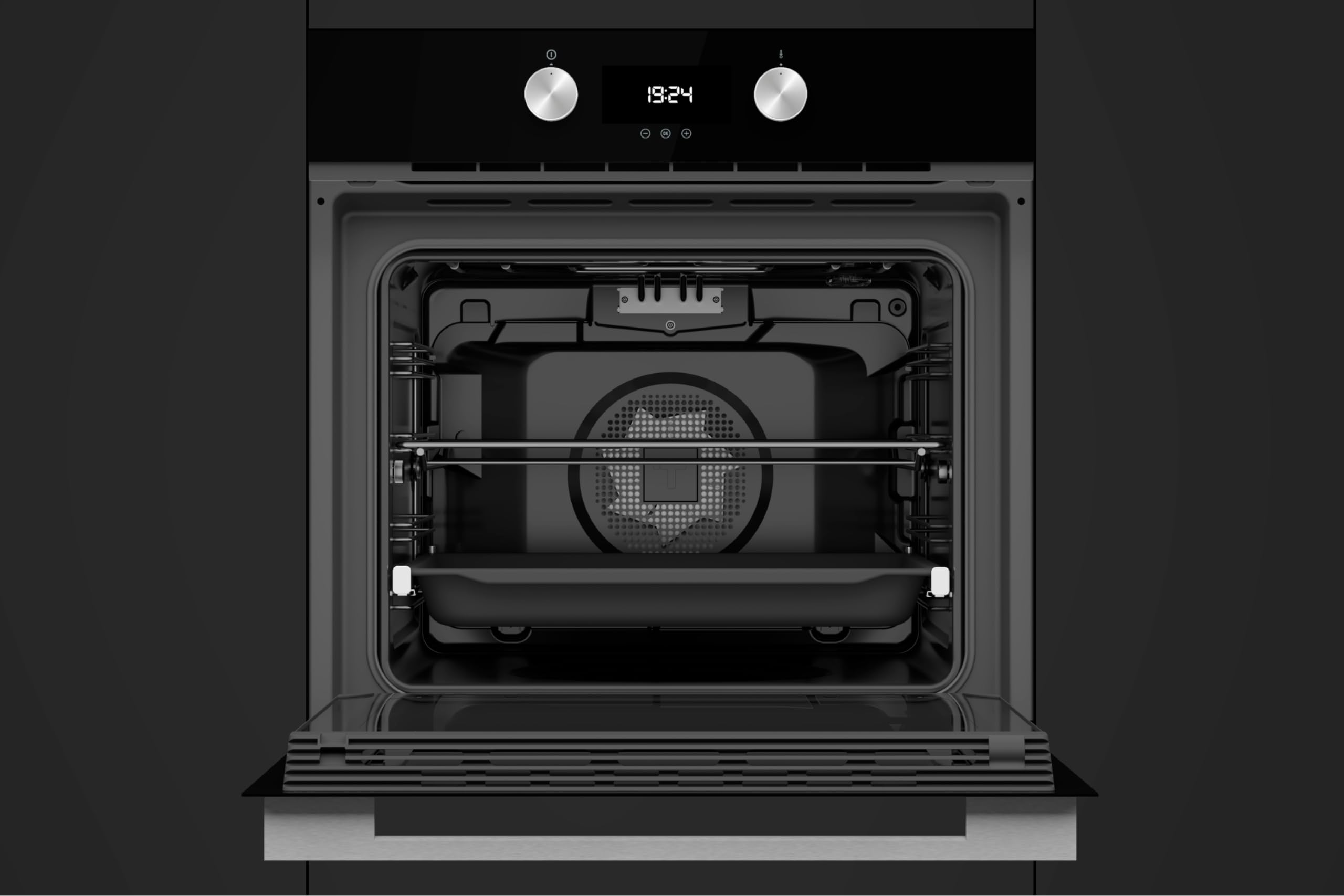 Teka Horno Empotrado HLB8300BK 71L 2593W Negro