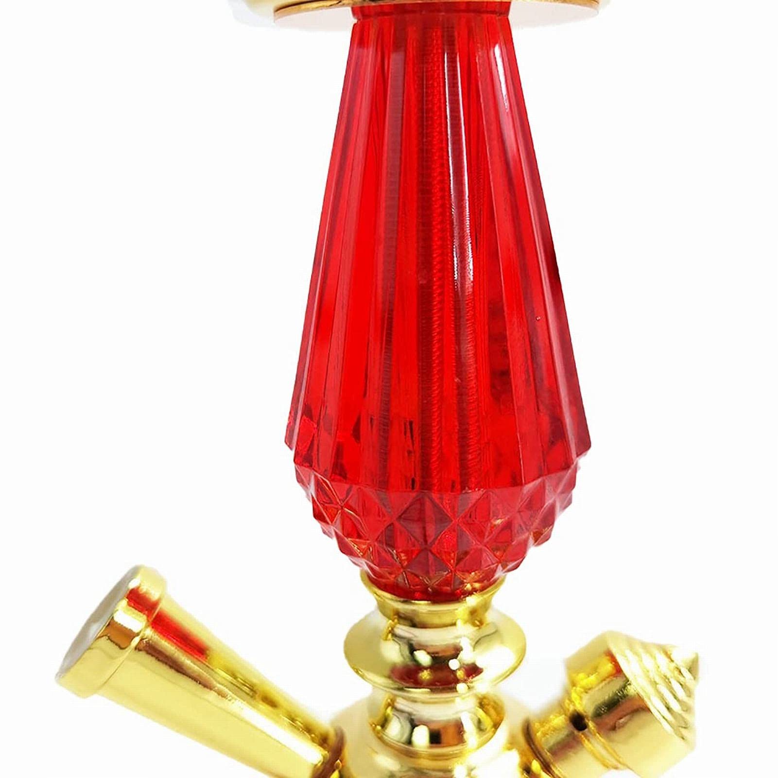 Mini Set Di Tazze Portatili Per Narghilè Acrilico + Materiale In Alluminio, Facile Da Smontare E Pulire Per Feste Per La Casa, Le Auto E Le Feste A