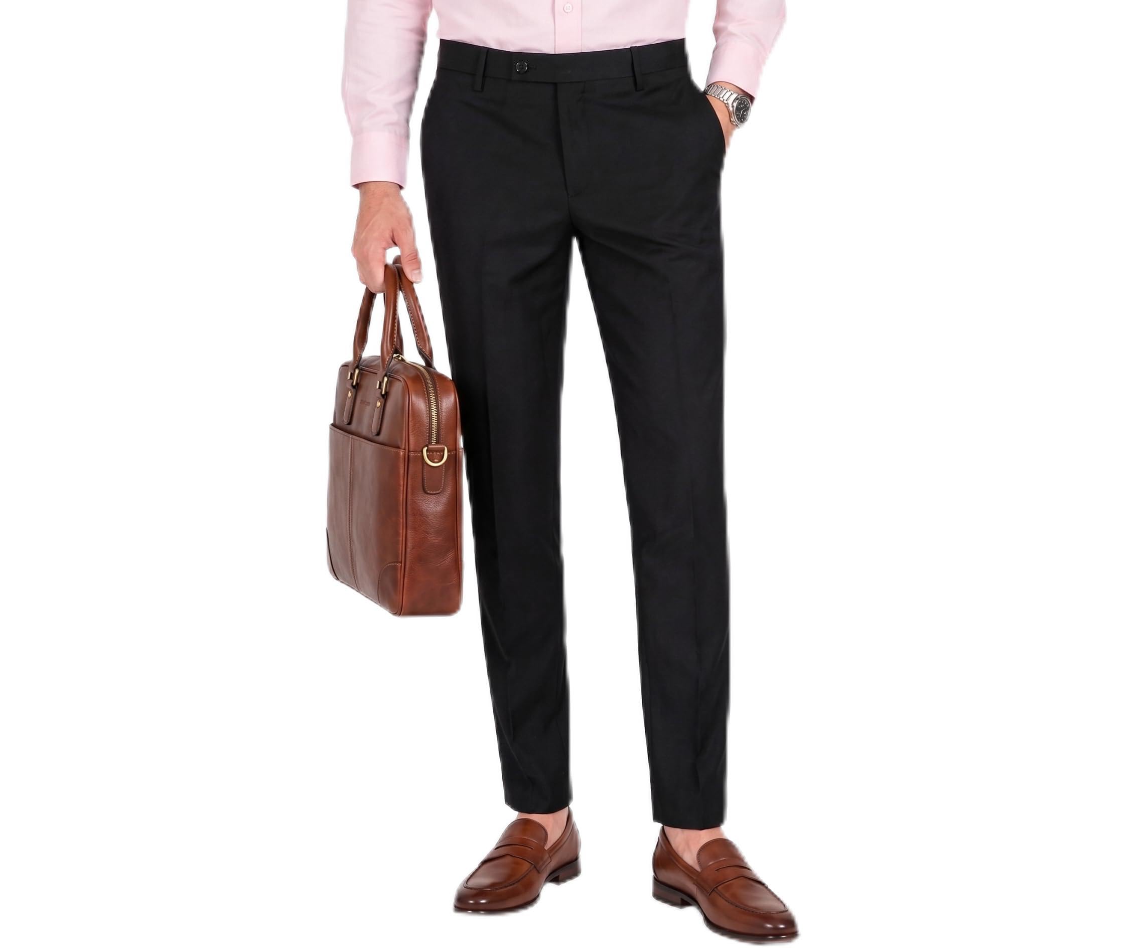 Men Regular Fit Polycotton Trouser Pant's Formal Trouser Casual Trouser Pant-picture-55