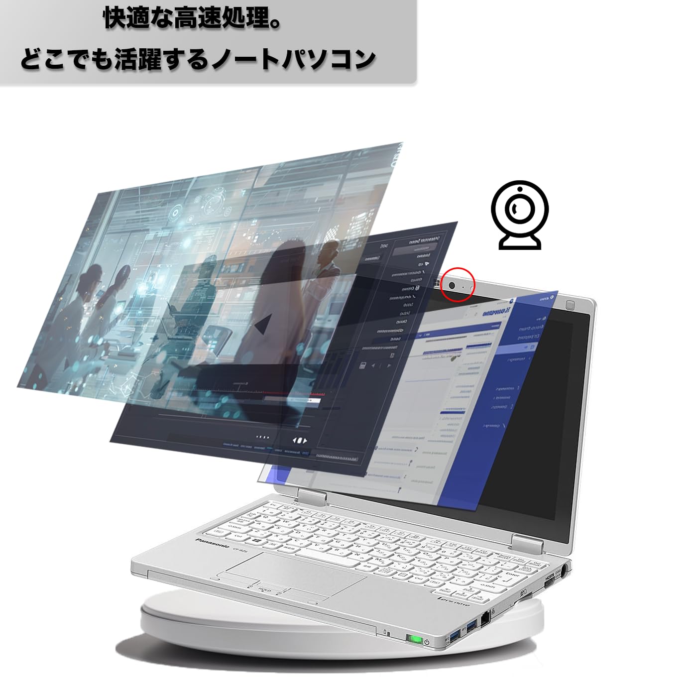 Amazon.co.jp: 【整備済み品】軽量ノートパソコン パナソニック Let's