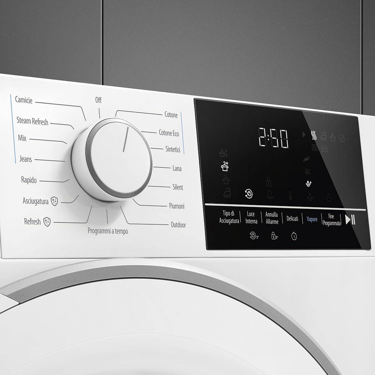 DN10SEC - Asciugatrice 10 Kg, con Pompa di Calore, Libera installazione, Classe energetica C