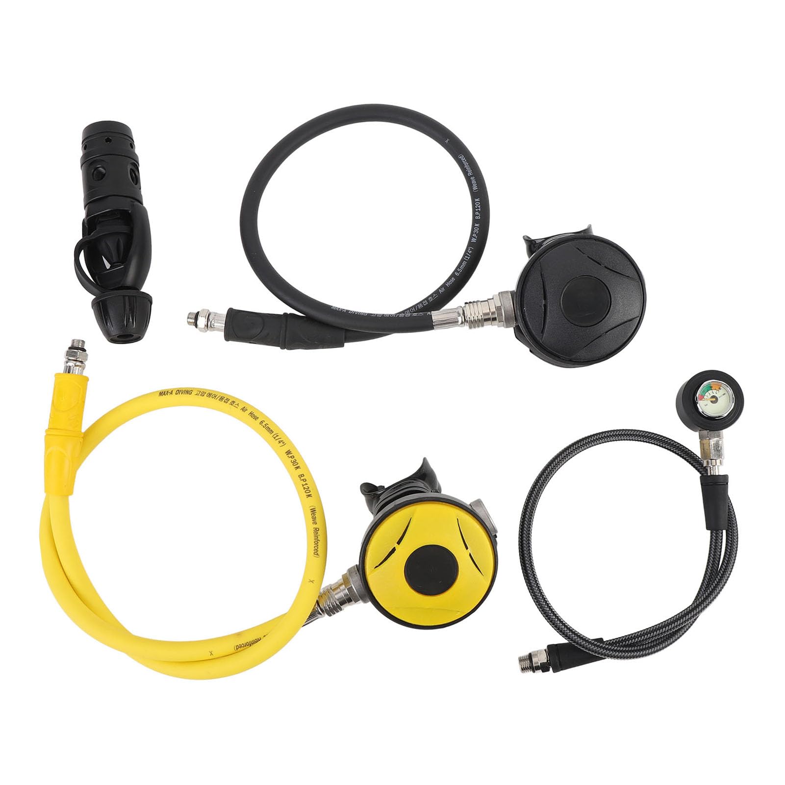 YUYTE Set Regolatore Immersione in Alluminio Premium, Prima e Seconda