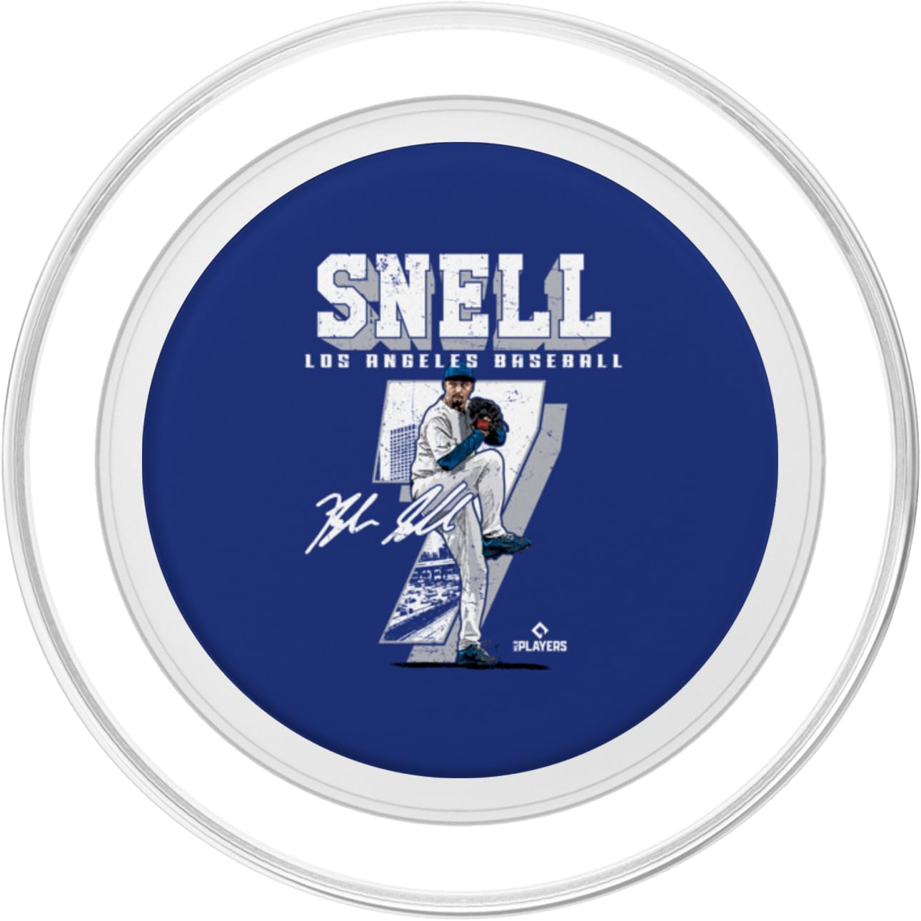 Blake Snell | Los Angeles D MLB Baseball Player | MLBBSN201M PopSockets PopGrip for MagSafe