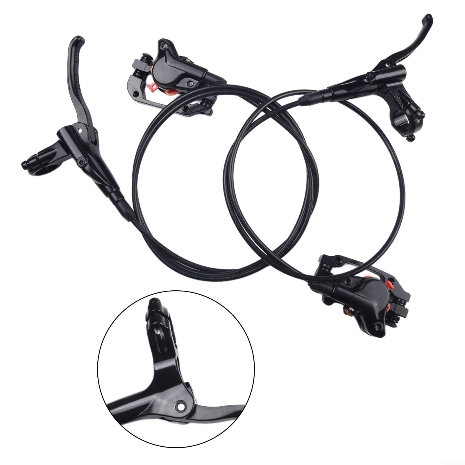 Aluminiowe Hamulce Hydrauliczne MTB Podwójny Tłok