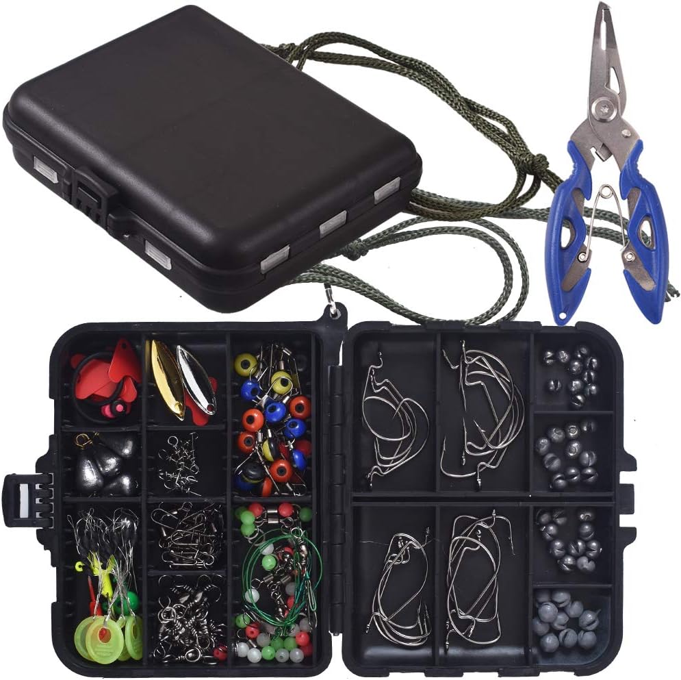 Kit Pesca 282 Pezzi - Set Ami, Esche E Accessori Per Carpa E Pesce Predatore - Foto 5