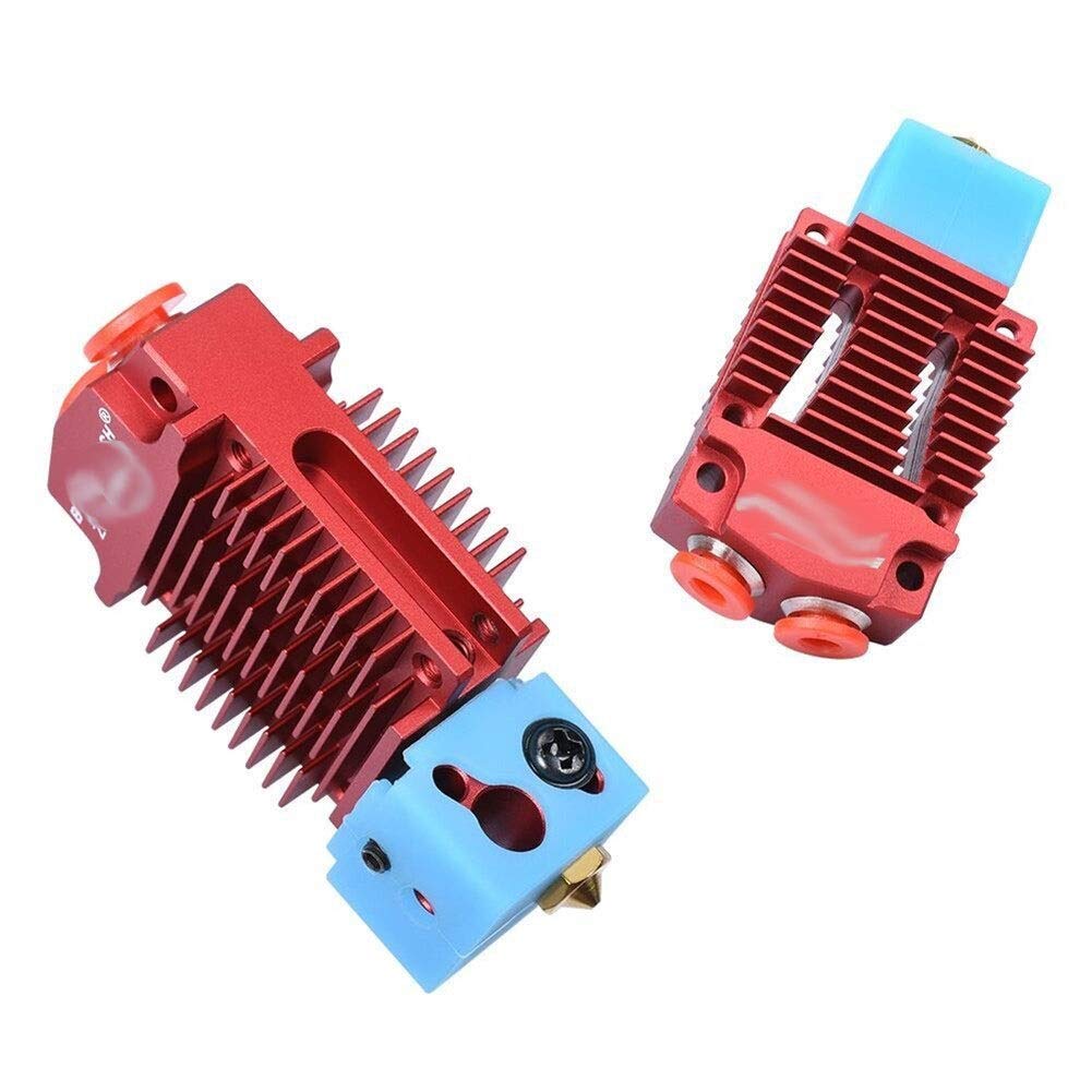 Druckerzubehör 2 in 1 Out Fit für Hotend J-Head Extruder Zubehör für 3D-Drucker Bowden Extruder Multi-Color 12V/24V 1,75MM Filamentlüfter VS V6 Hotend.