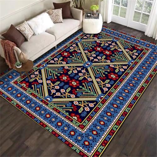 Tapis salon lavable antidérapant résistant aux taches 180x250cm