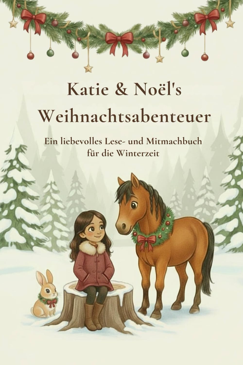 Katie & Noel's Weihnachtsabenteuer: Ein liebevolles Lese- und Mitmachbuch für die Winterzeit (Katie & Noël Lernreihe)