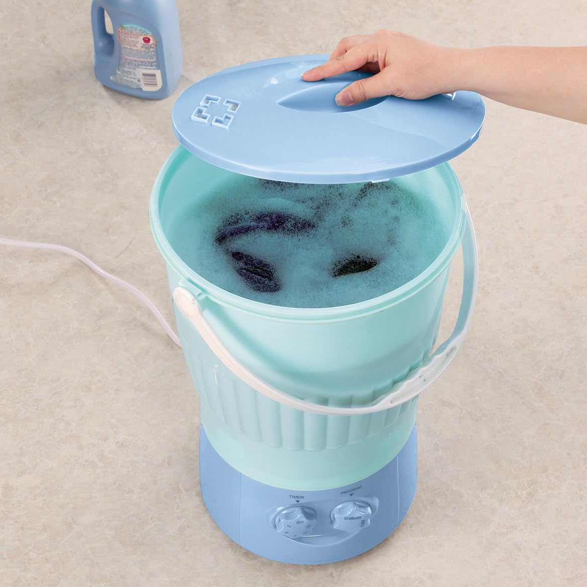 Amazon.com: LivingSURE Mighty Clothes Washer, Cleaning & Laundry