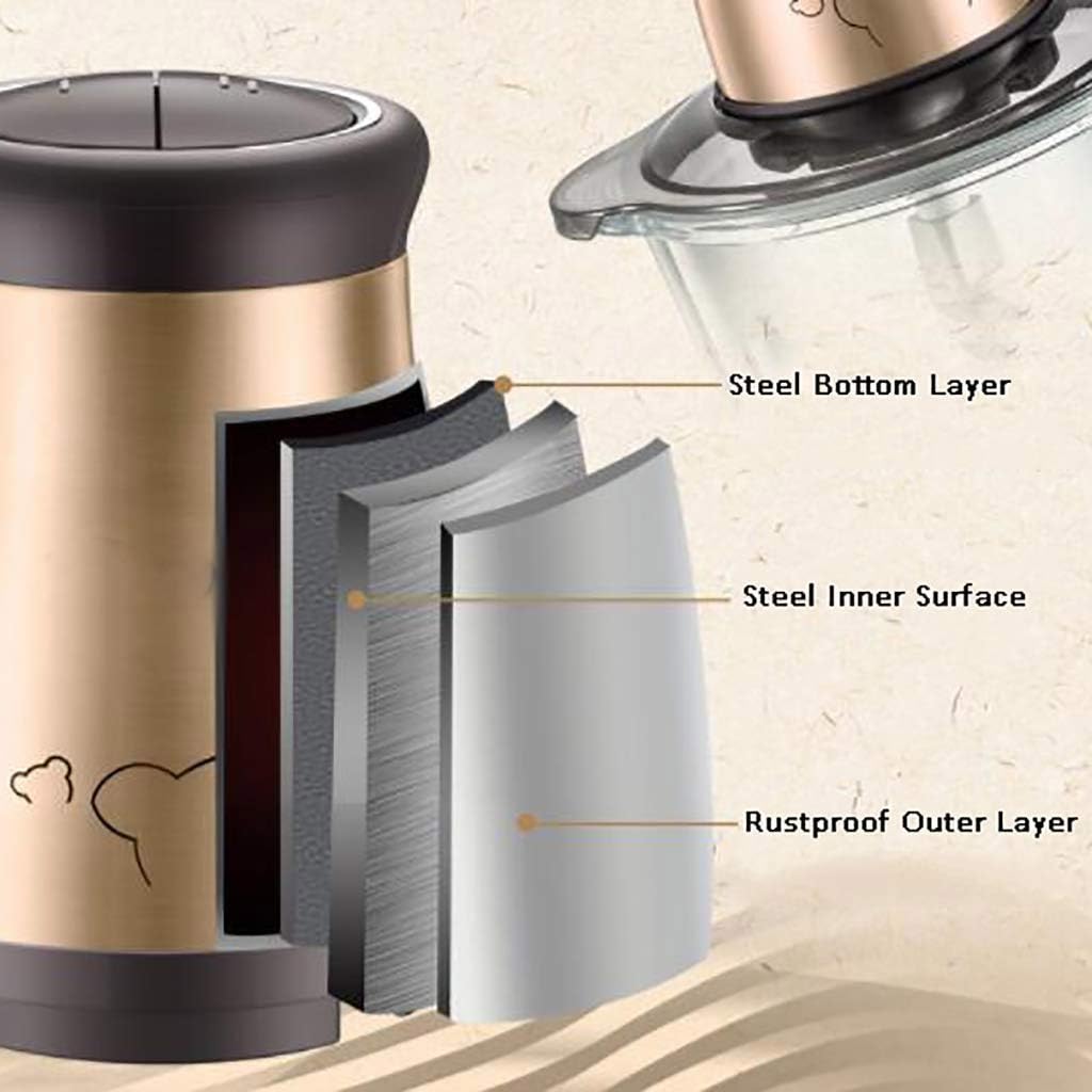 Electric Food Processor Meat Grinder and Chopper,Small Household Processor，Vegetable,Easy to Clean,Vegetables, Fruits and Nuts