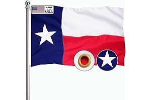 Patriotic Vibrant Texas State Flag, Symbol of Pride and Heritage