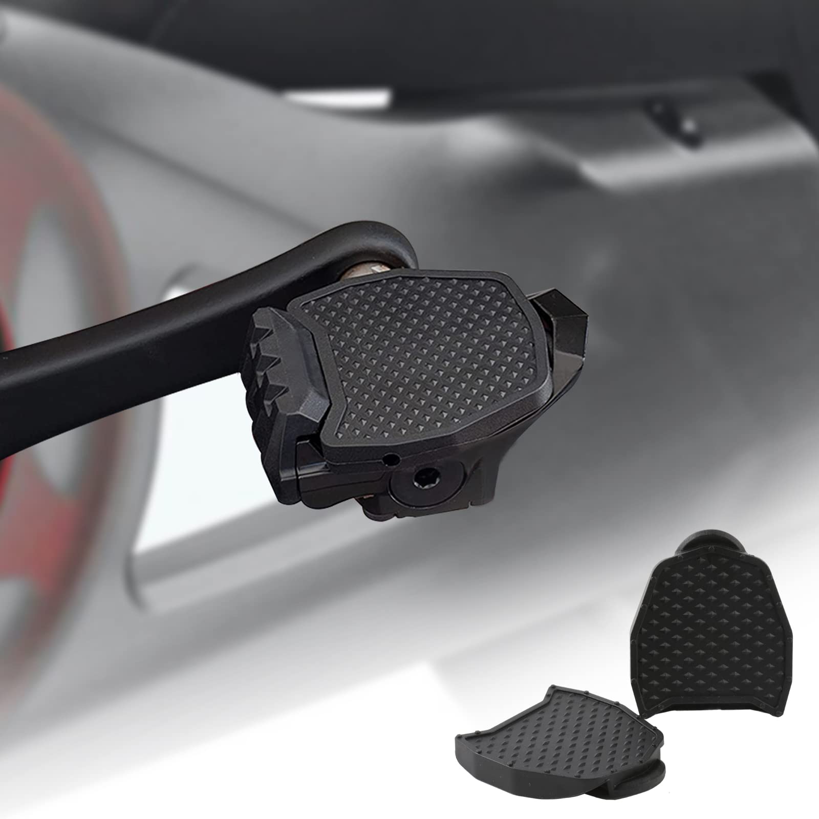 UharbourPedal Converter for Peloton Bike, Pedals for Regular Shoes Compatible with Peloton Bike & Peloton Bike+ and All Look Delta Pedals