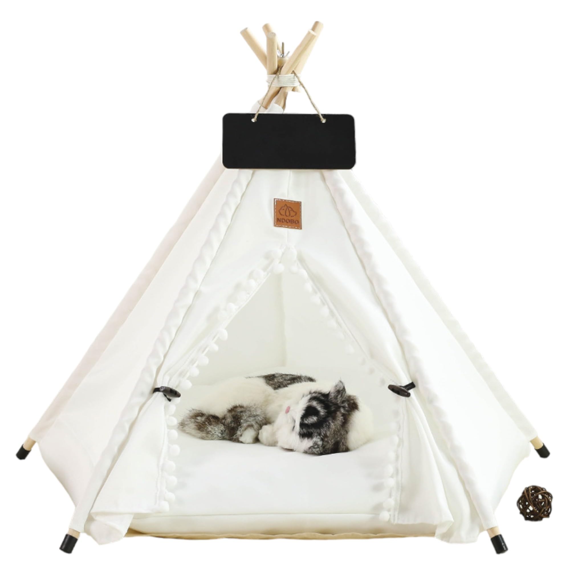 Tienda Campaña Mascota,Cabaña Conejos Uso en Exteriores. Cama Perros Verano Plegable para Mascotas Pequeños Animales Caseta para Perros Exterior, Caseta de Perro, Cama gatos Verano 60x60x70cm