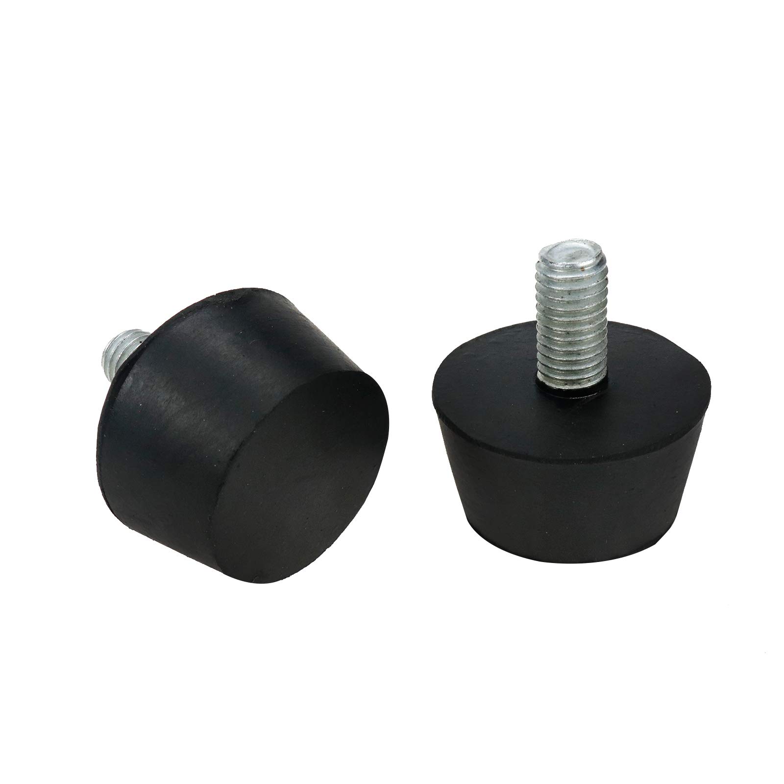 Juego De Patas De Goma Redondas Antideslizantes Para Muebles (Altura 20mm) - Tornillos M6, M8, M10
