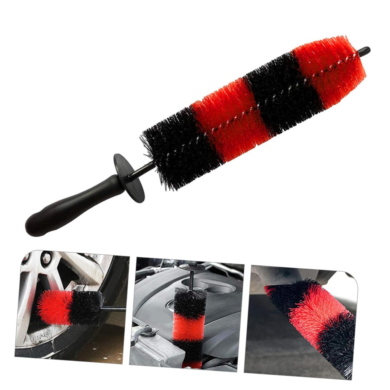 Spazzola Otto Guys Heavy Duty Per Pneumatici E Interni | Setole Resistenti, Manico Ergonomico, Per Auto, Camper E Casa