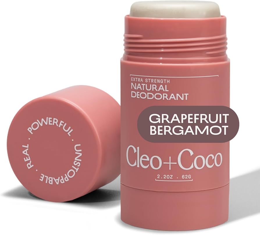 Amazon.com : Cleo+Coco Extra Strength Deodorant Balm, Grapefruit