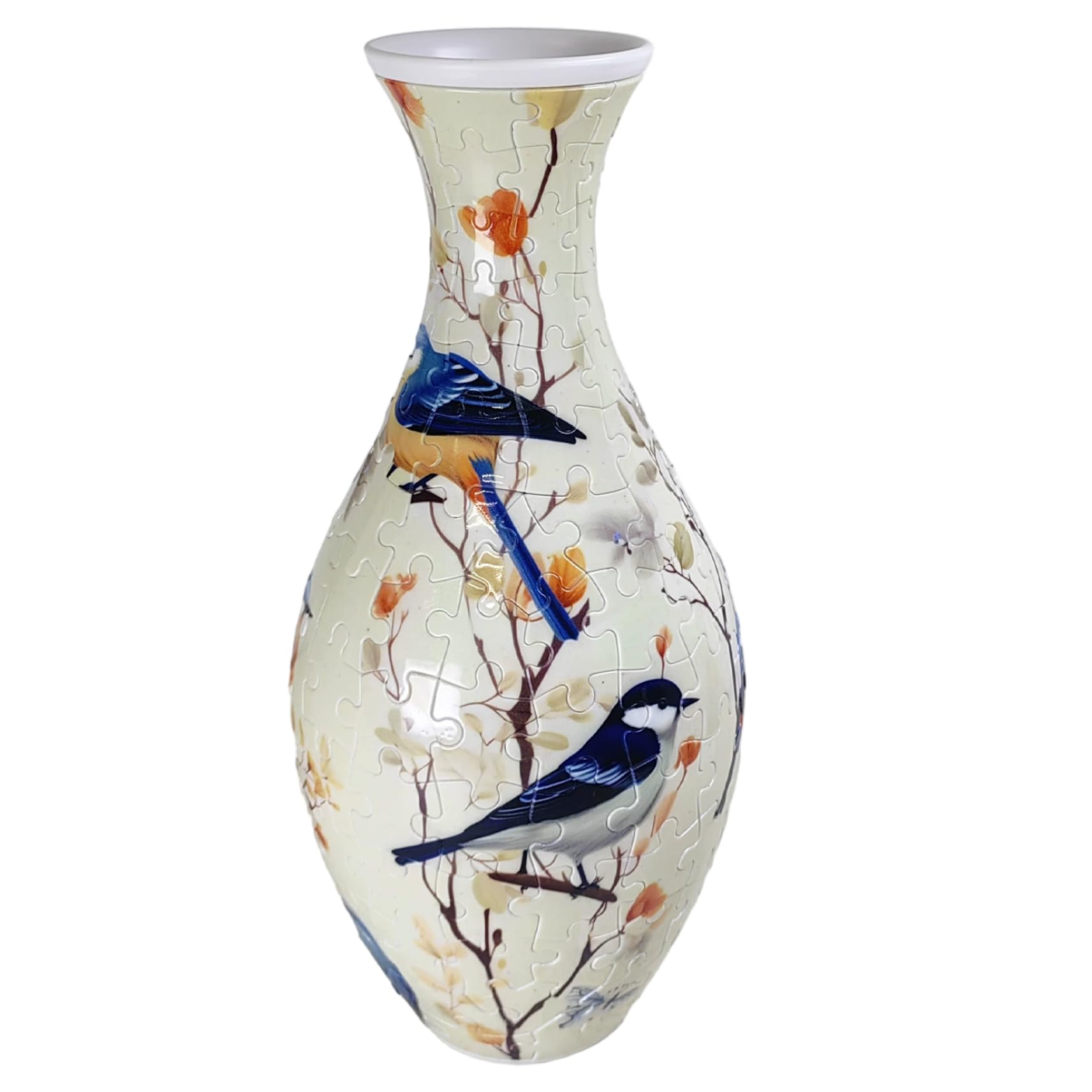 Vase puzzle 3D anti-fuite en plastique rigide pour loisirs créatifs