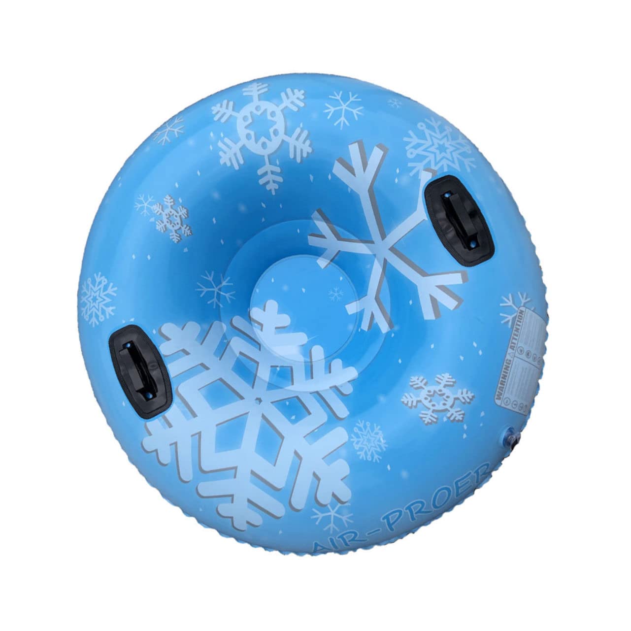 Milisten Luge Gonflable PVC pour Ski Luge Hiver Extérieur Outil De Ski Pours Neiges Ronde